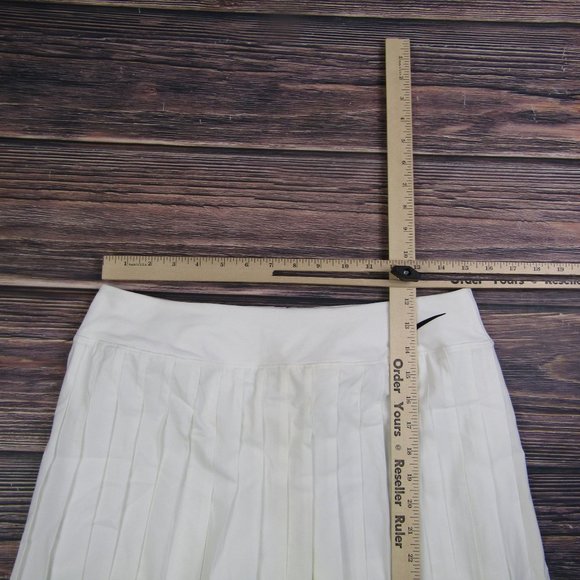 Nike Dri Fit NWT Large White Tennis Skort Skirt Athletic Sports - Picture 4 of 7